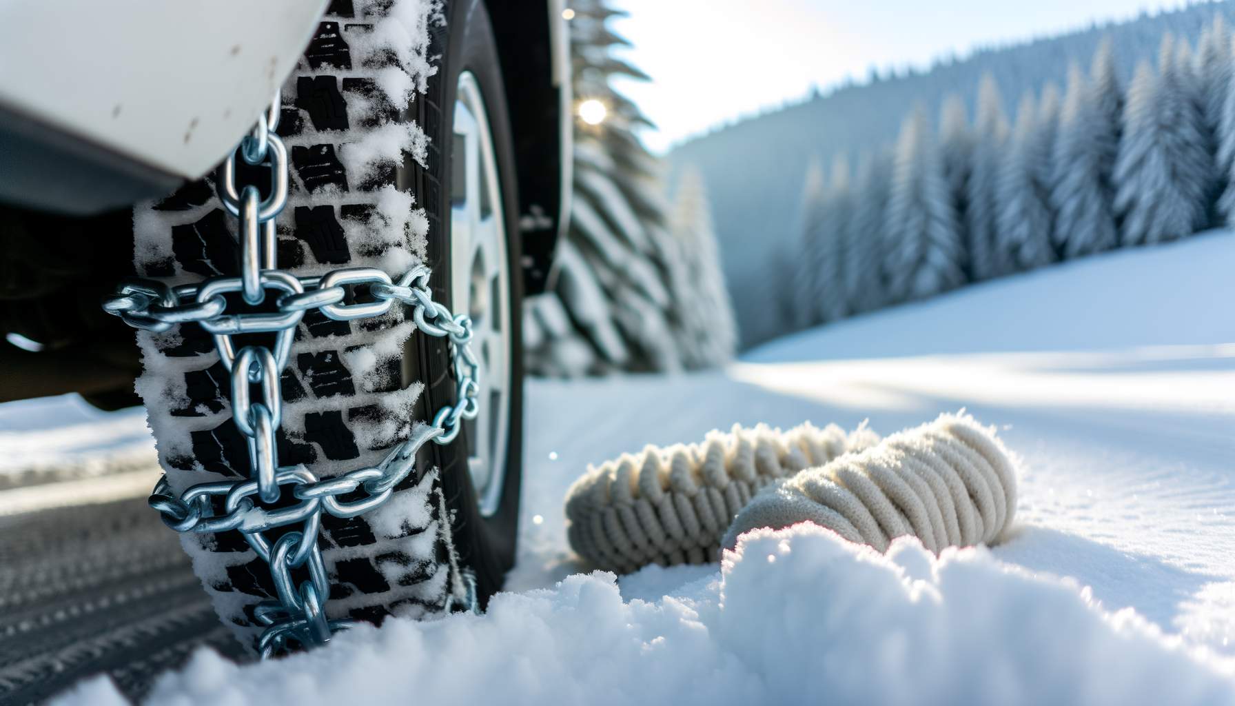 Pneus hiver, chaussettes ou chaînes : l'ultime choix ?