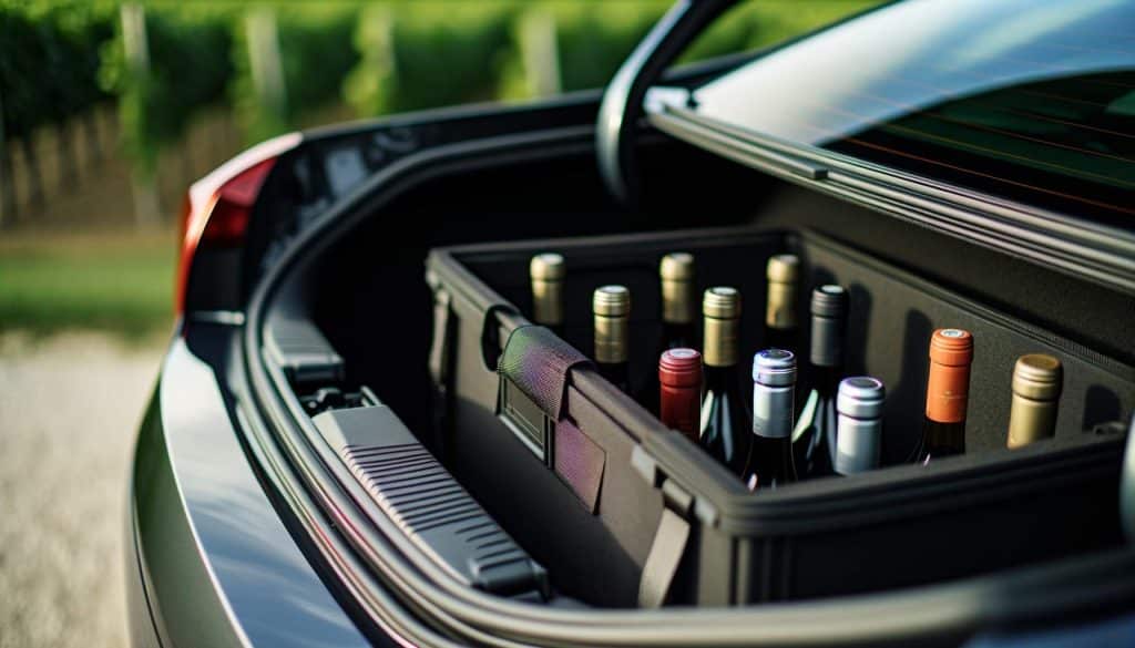 Transporter du vin en voiture : ce que dit la loi